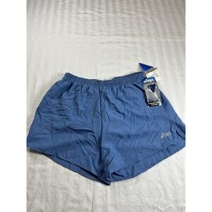 ASICS NWT Tenacity  Women’s Running Shorts Size XL Blue Track Training Cool Max